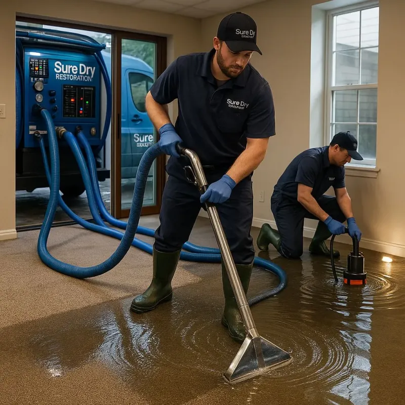 Water Extraction and Removal process in Elmore County, AL